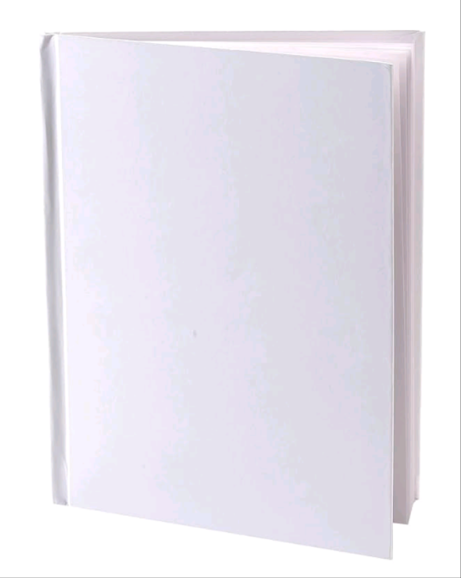 HARDCOVER WHITE ANTELOPE A4