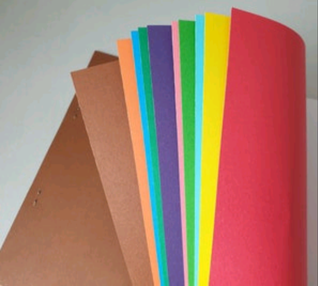 LIGHT BLUE CARDBOARD