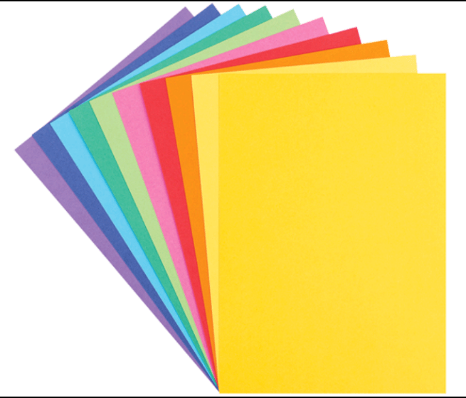 CARDBOARD RED LONG - Qpm Stationery