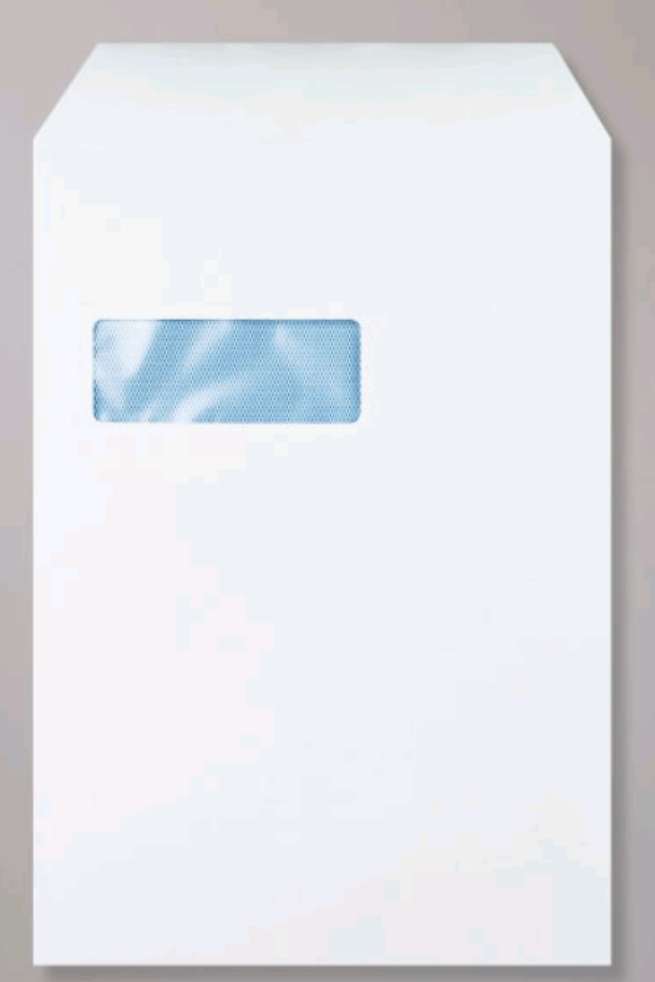 CATTLE AXE/FAE 4.3*8.7 OFFICIAL ULTRA WHITE ENVELOPE - Qpm Stationery