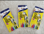 COLOUR PENCIL SMART KIDS X 12 FULL SIZE - Qpm Stationery