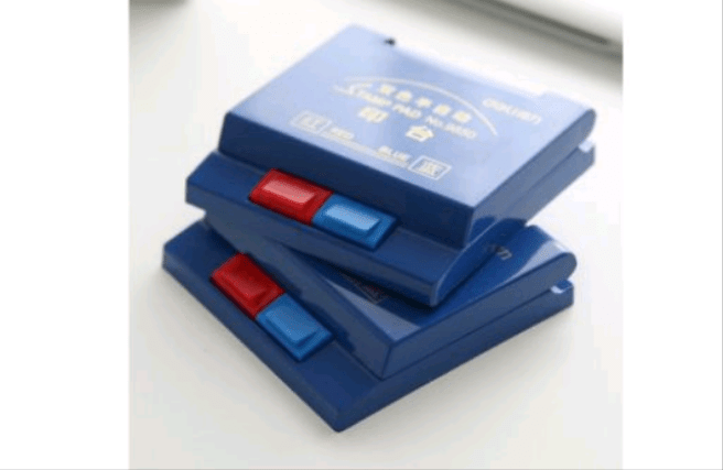 DELI BLUE 9863 STAMP PAD - Qpm Stationery