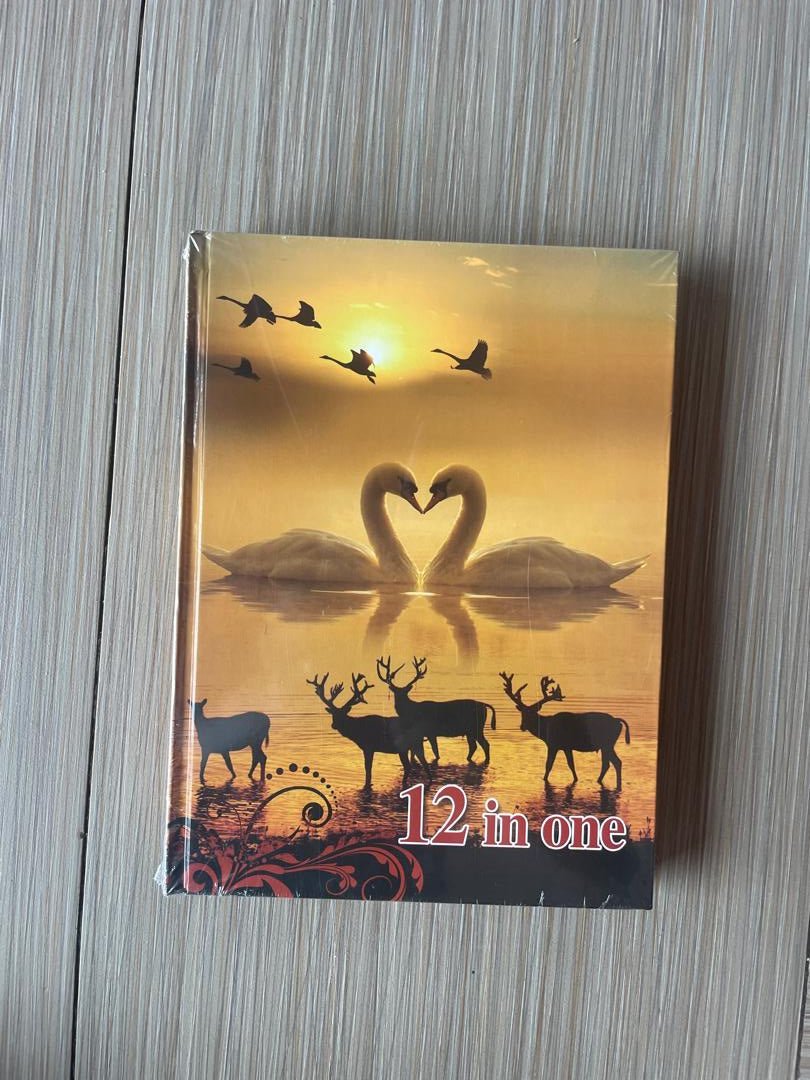 FANCY NOTEBOOK 12 in 1 (200sheets) - Qpm Stationery