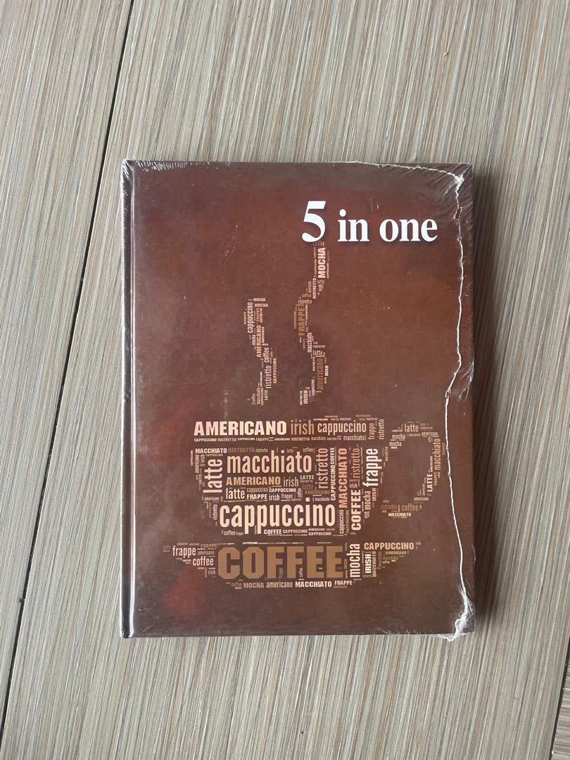 FANCY NOTEBOOK 5 IN 1 (200sheets) - Qpm Stationery