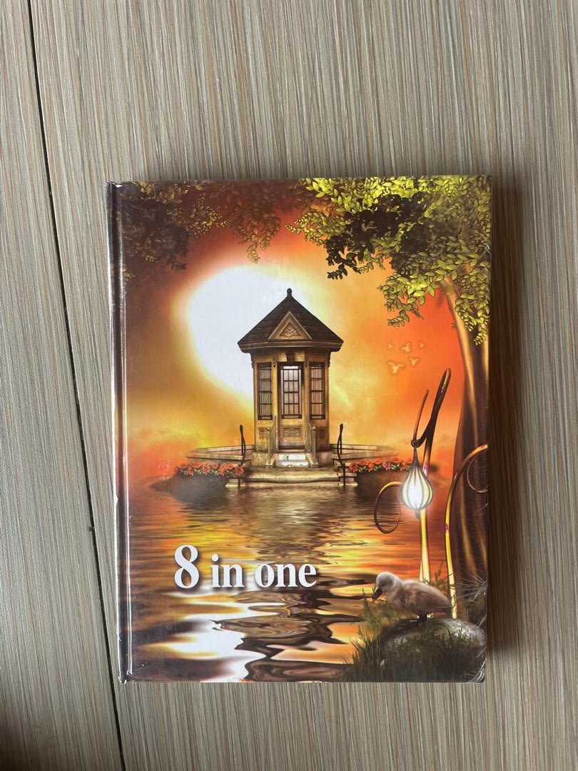 FANCY NOTEBOOK 8 in 1 (200sheets) - Qpm Stationery