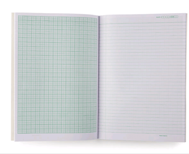 GRAPH BOOK 20leaves - Qpm Stationery