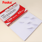 LABEL ADHESIVE A4 FOSKA - Qpm Stationery