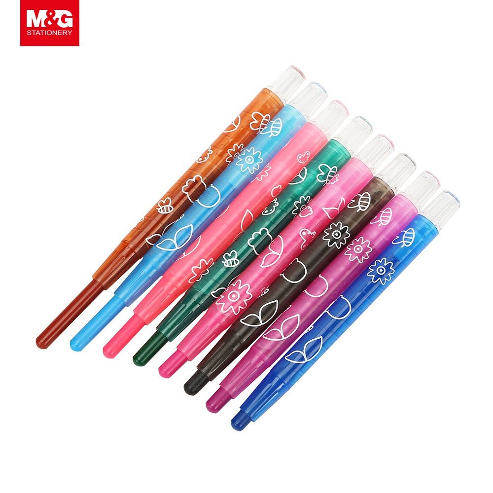 M&G TWISTABLE CRAYON X 12 - Qpm Stationery