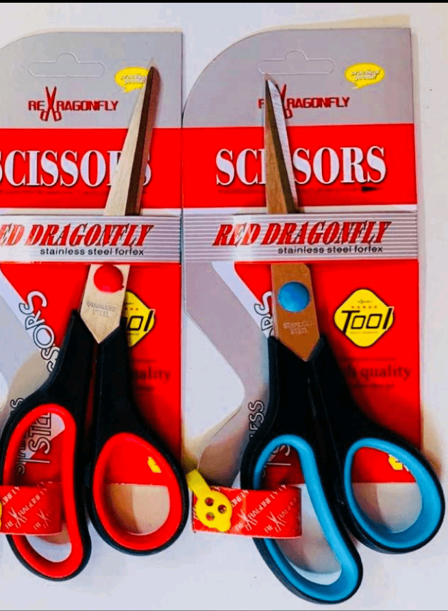 RE RAGONFLY PLASTIC SCISSORS - Qpm Stationery