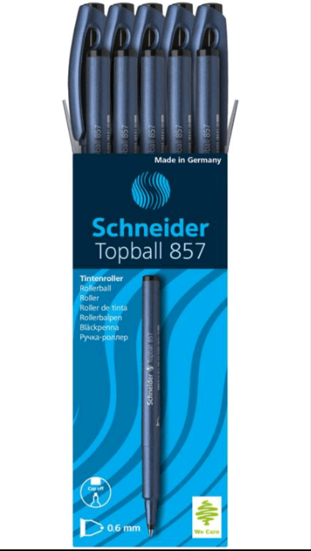 SCHENEIDER 857 TOPBALL 0.6MM PEN - Qpm Stationery