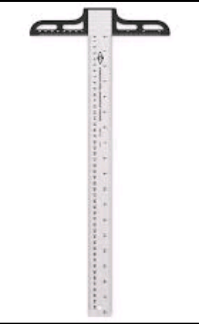 T - SQUARE RULER - Qpm Stationery