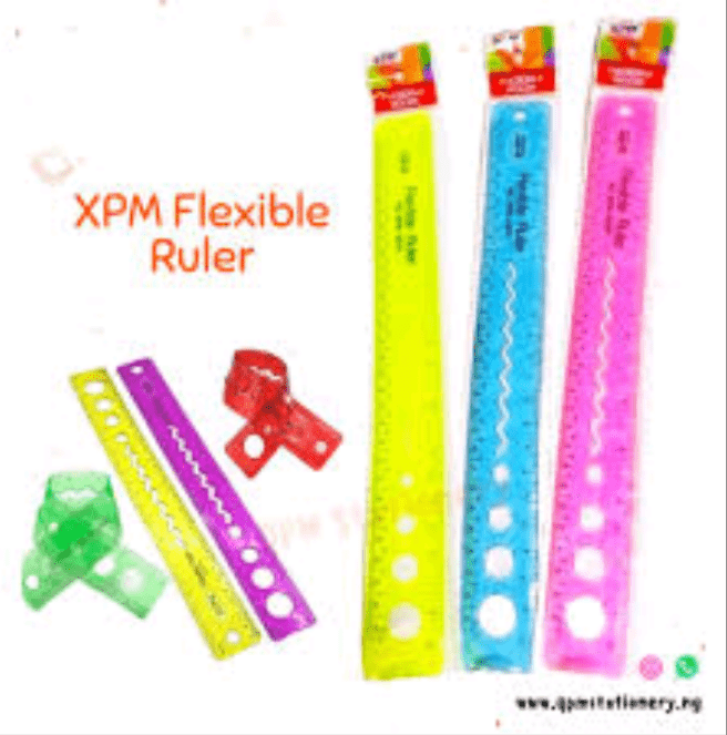 XPM - 6030 FLEXIBLE RULER 30CM - Qpm Stationery
