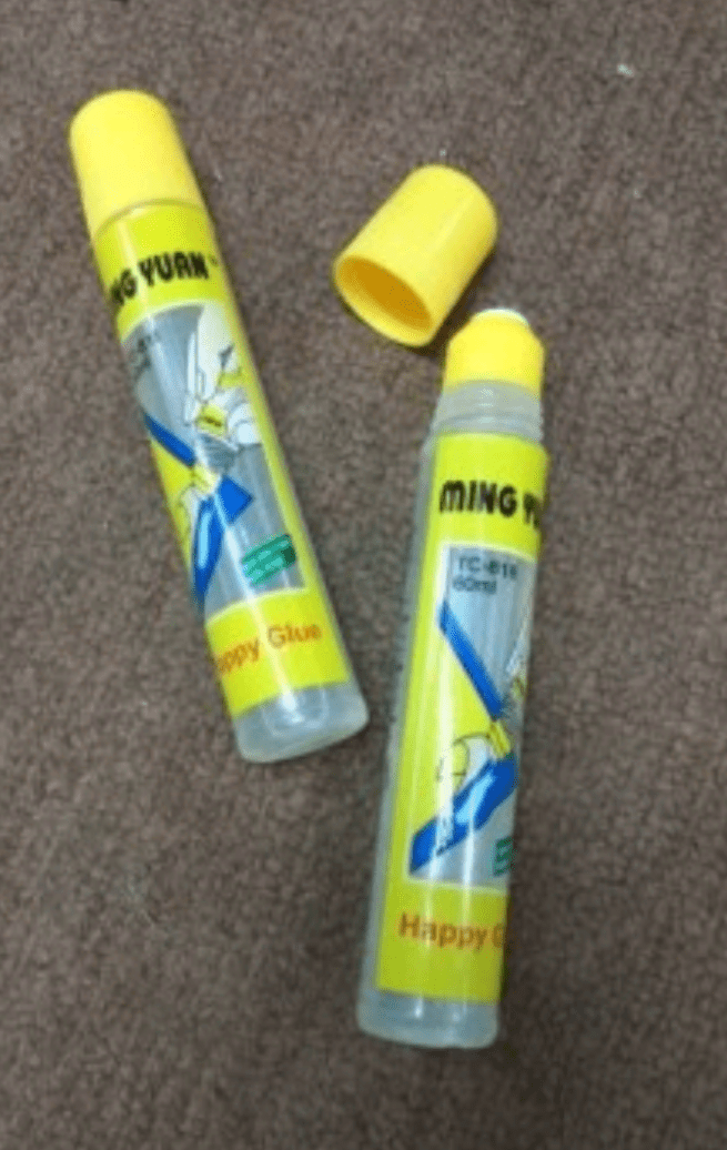 YELLOW MING YUAN HAPPY GLUE(60ml) - Qpm Stationery